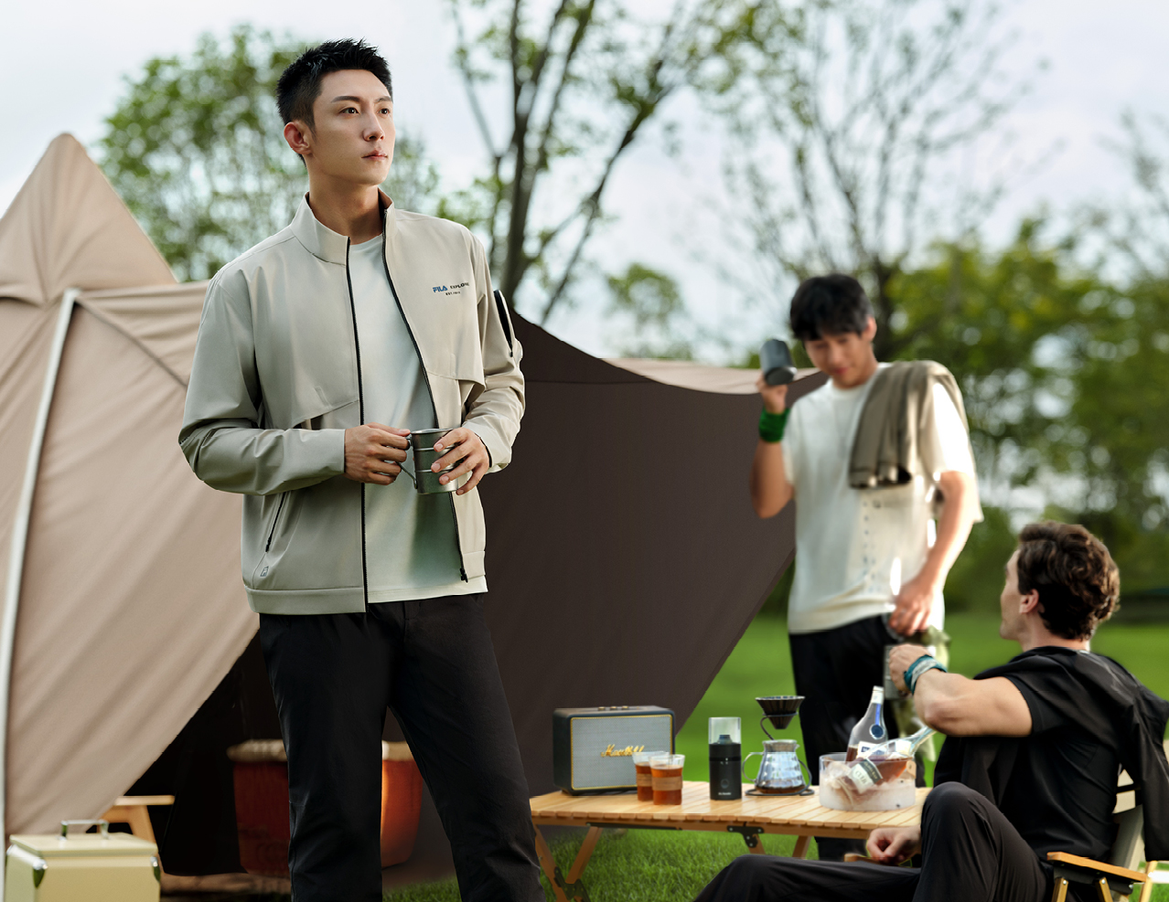 Fila x Johnny HUANG 2023 Spring Campaign(图1)