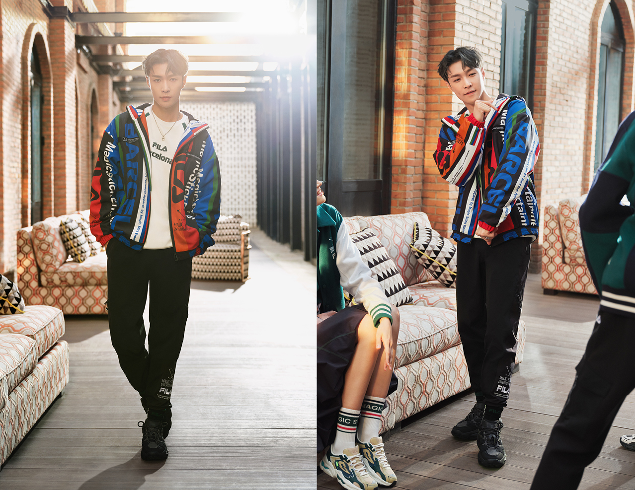Fila x Lay ZHANG 2023 Spring Campaign(图2)